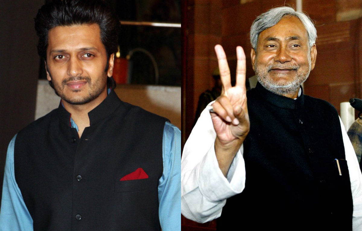 Riteish Deshmukh Nitish Kumar