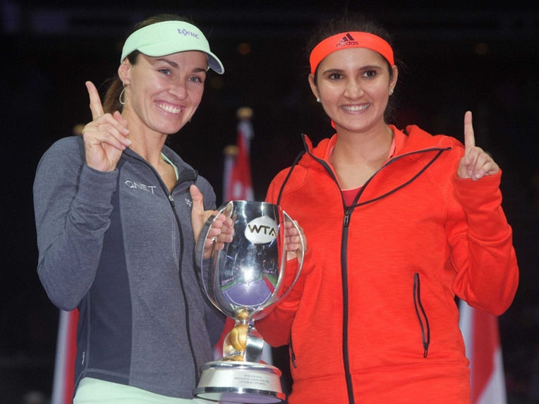Sania Mirza Matina Hingis