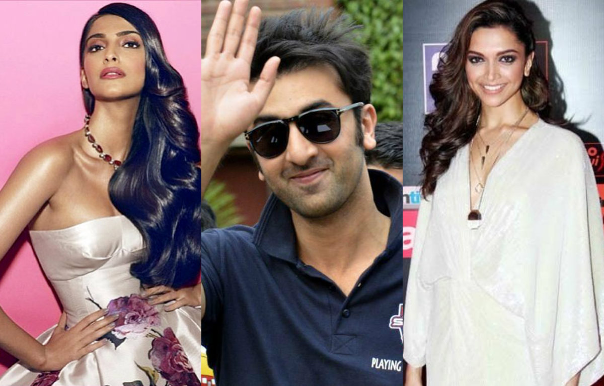 Ranbir Kapoor - Deepika Padukone - Sonam Kapoor