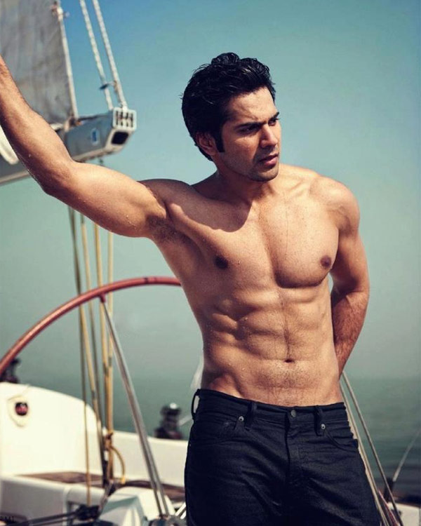 Varun Dhawan Shirtless picture