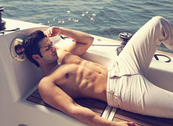 Varun Dhawan Shirtless picture