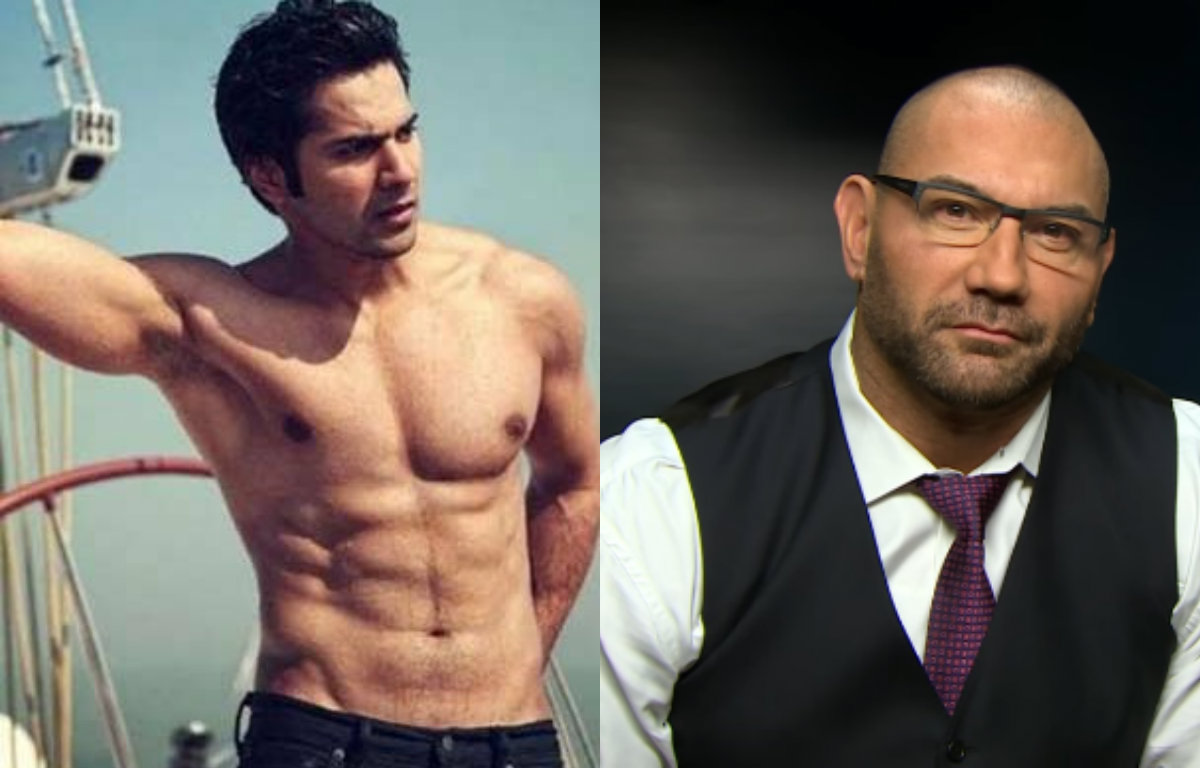 - Varun Dhawan Dave Bautista