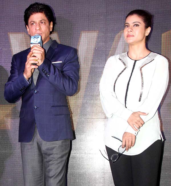 Shah Rukh Khan Kajol at Dilwale event
