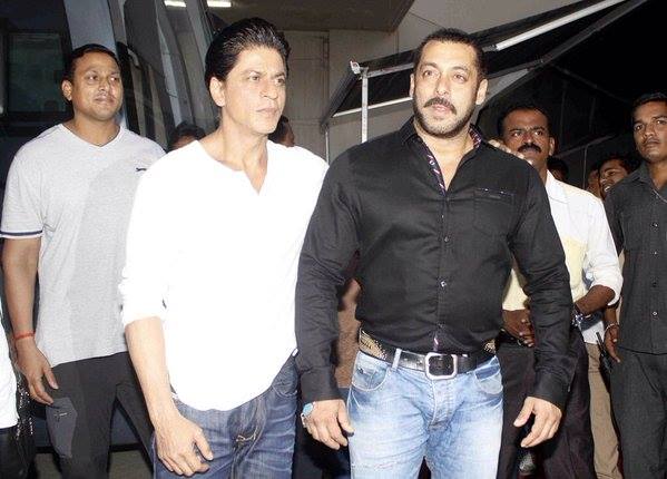 Salman Khan and Shah Rukh Khan