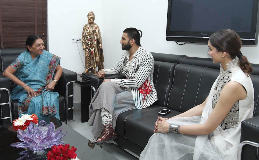 Deepika Padukone - Ranveer Singh with Anadi Ben Patel