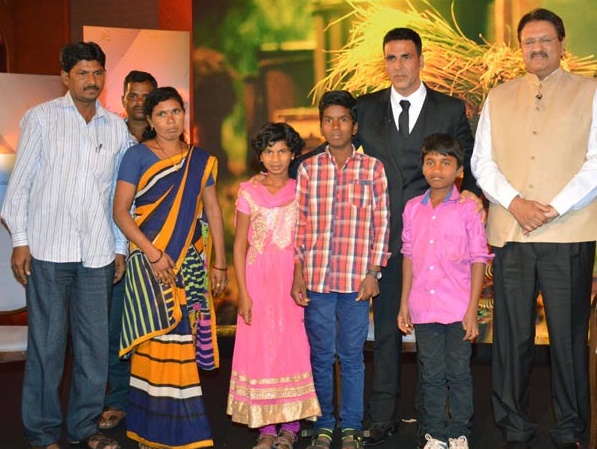 Akshay Kumar at 'Cultivating Hope Campaign'