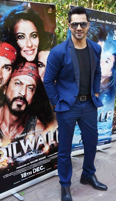 Varun Dhawan promoting Dilwale in Delhi
