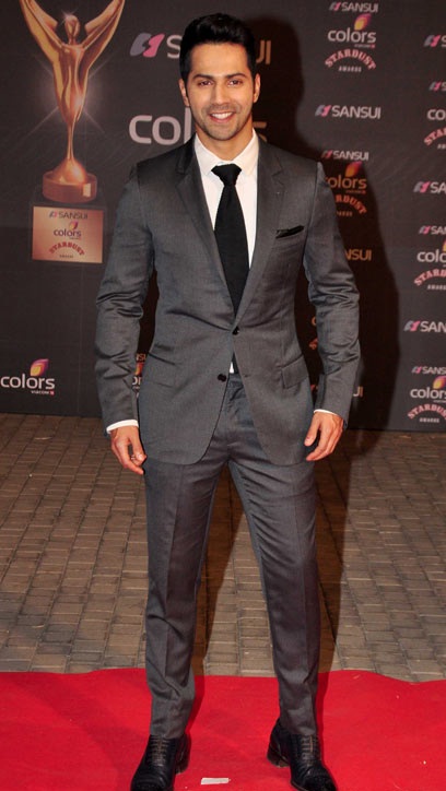 Varun Dhawan at Stardust Awards 2015.