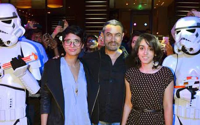 Aamir Khan with family