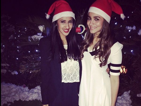 Alia Bhatt with friend