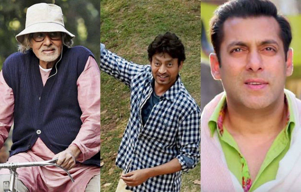 Amitabh Bachchan, Salman Khan and Irrfan Khan in race for Best Actor Trophy