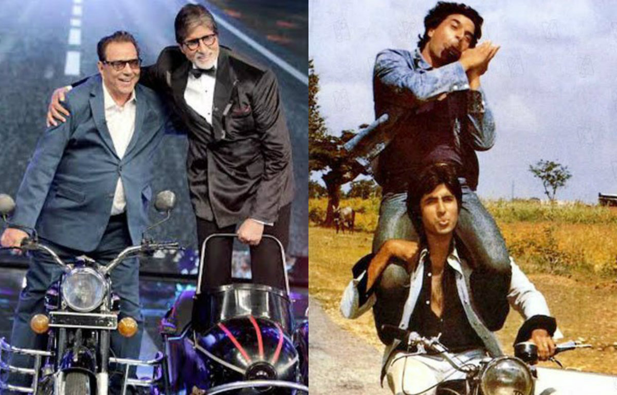 Amitabh Bachchan and Dharmendra recreate 'Sholay' magic on TV show