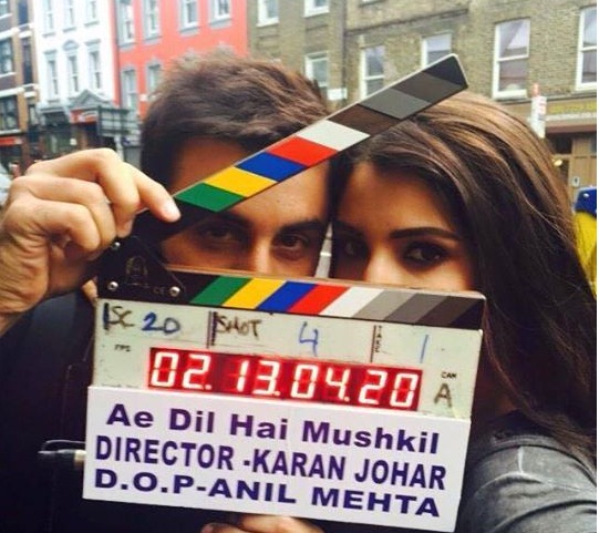 Anushka Sharma and Ranbir Kapoor in London