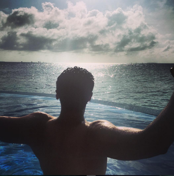 Arjun Kapoor in Maldives