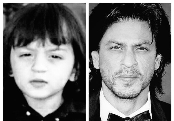 Shah Rukh Khan with AbRam