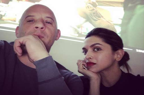 Deepika Padukone & Vin Diesel
