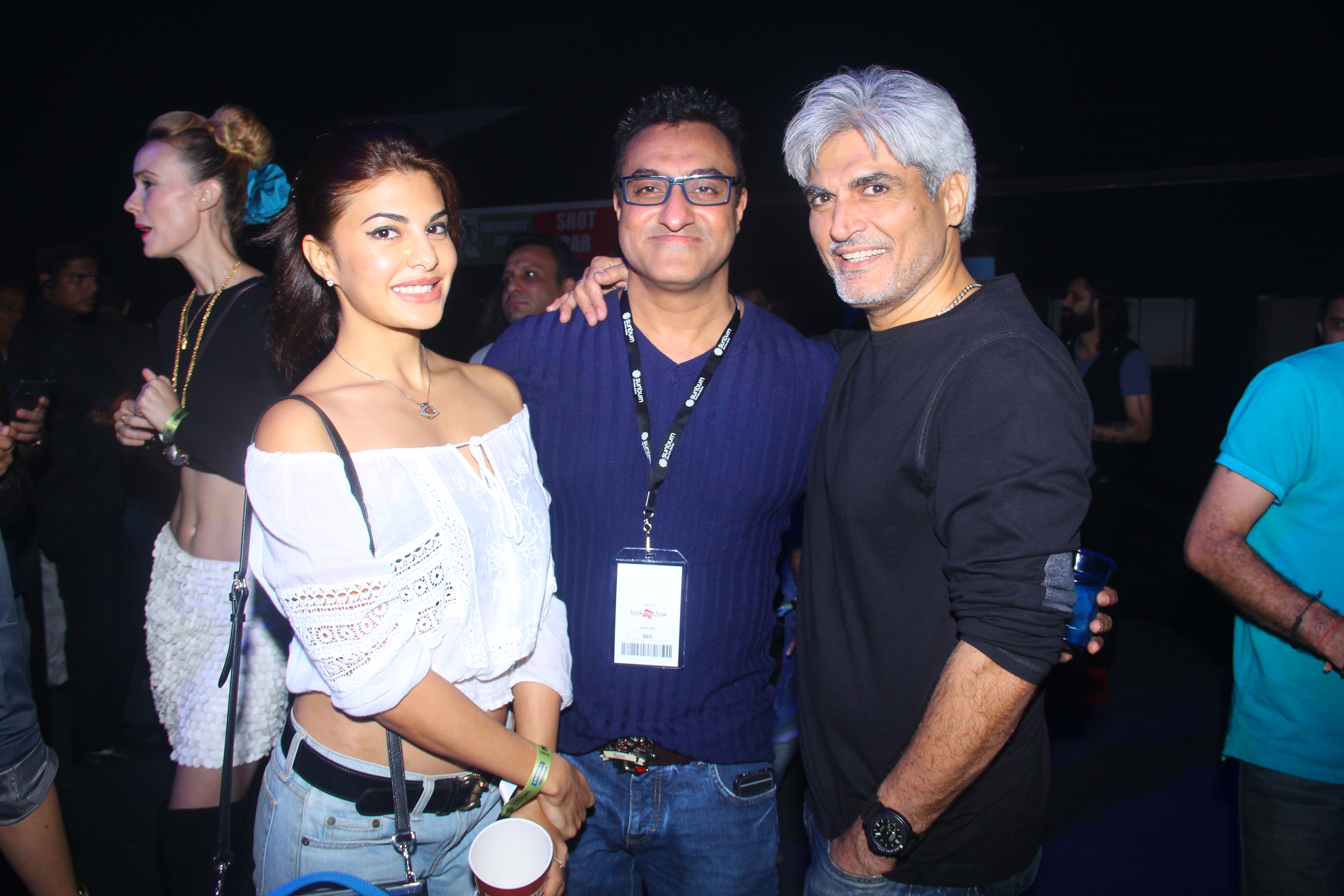 Jacqueline Fernandez at afrojack concert