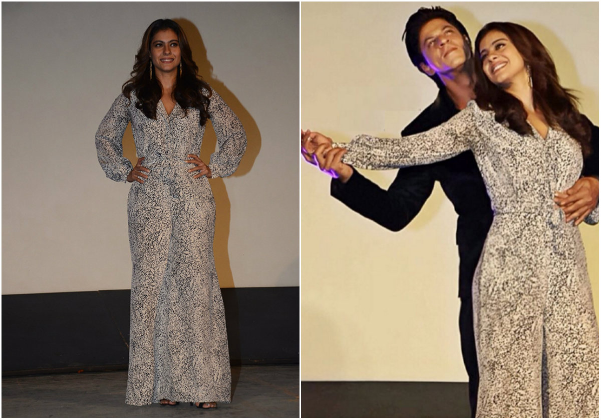 Kajol looks stunning in a classy Jumpsuit.