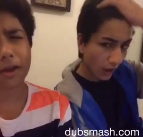 Nirvan Khan with Ibrahim Khan