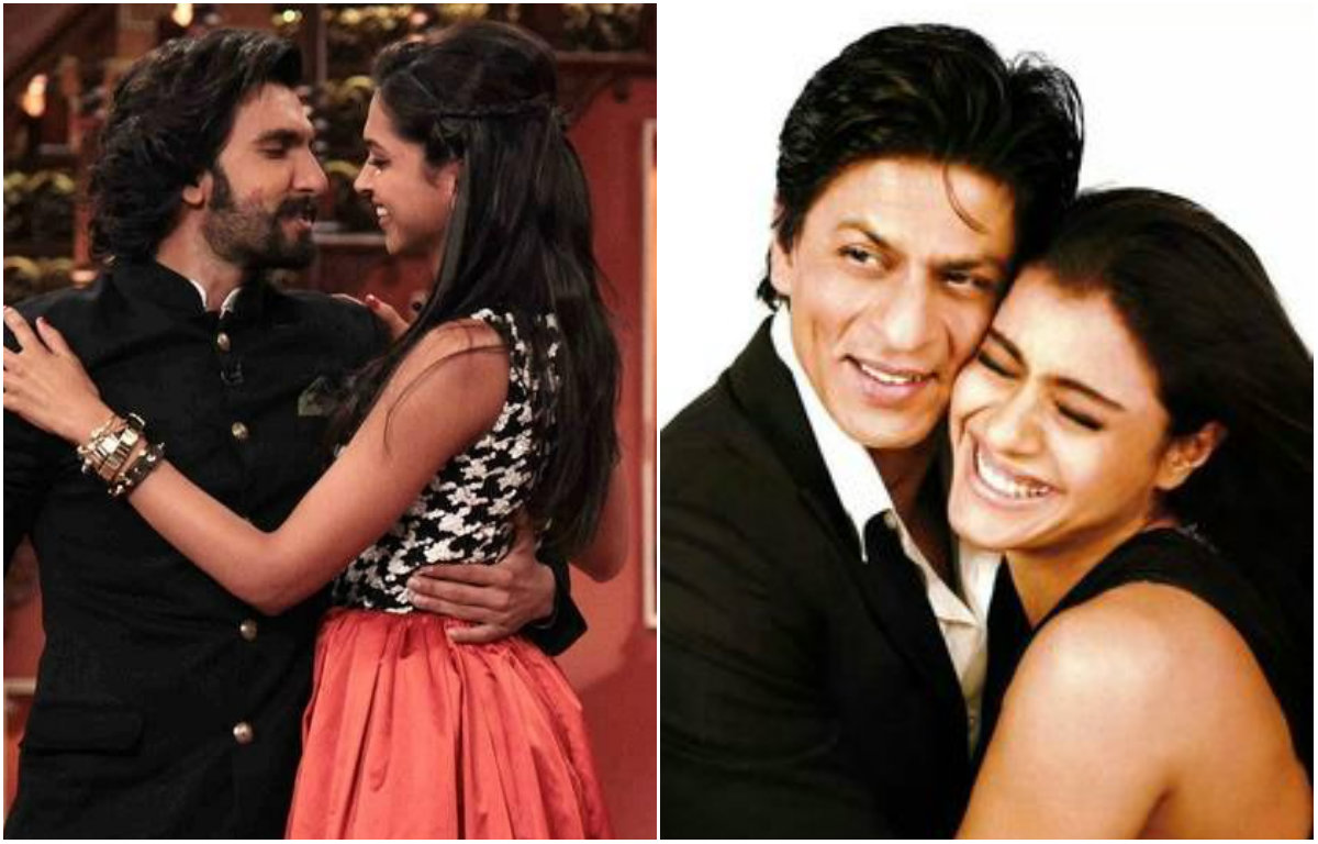 Deepika with Shah rukh khan