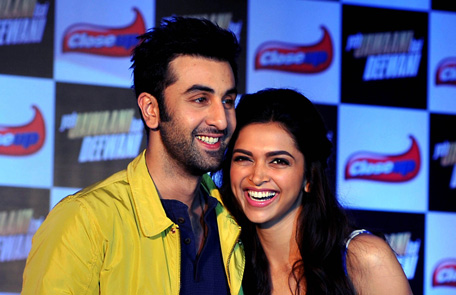 Ranbir Kapoor and Deepika Padukone