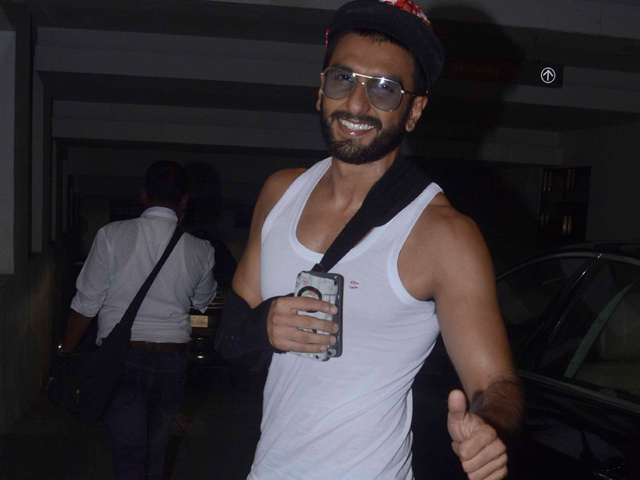 Ranveer Singh injury on sets