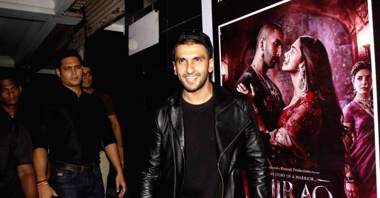 Ranveer Singh at Chandan Cinema