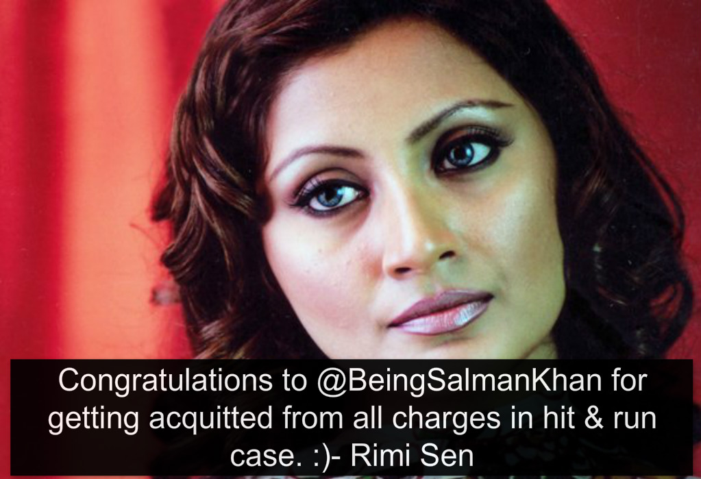 Rimi Sen on Salman Khan