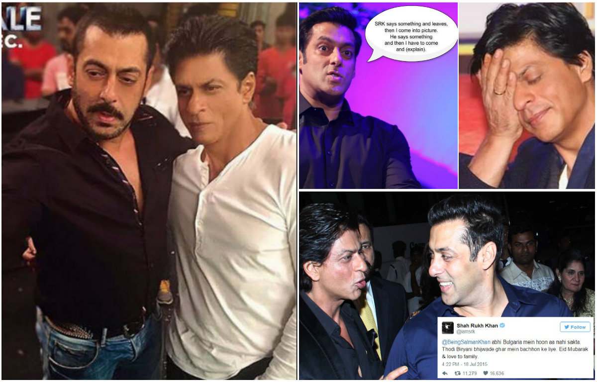 SRK and Salman Khan headlines of 2015