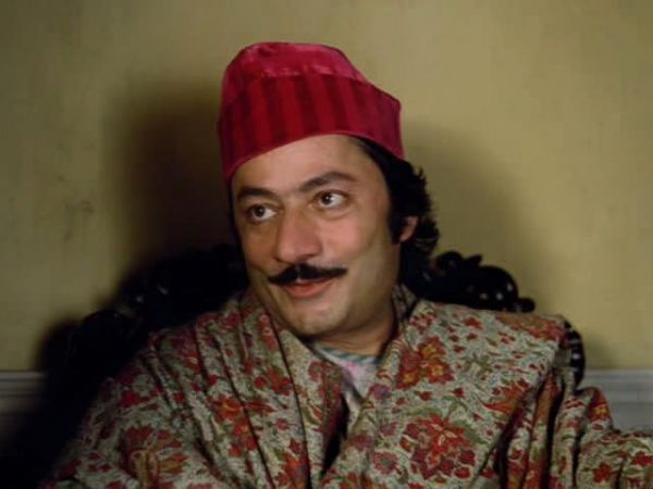 Saeed Jaffery as nawab in Shatranj Ke Khiladi