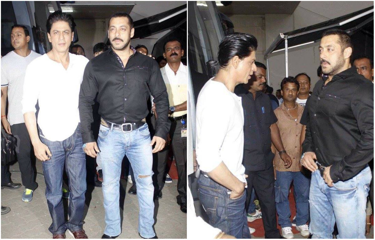 Salman Khan and SRK
