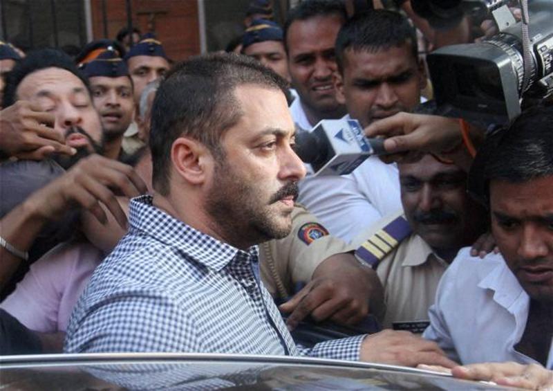 Salman Khan at the court