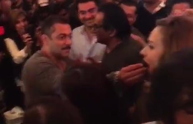 Salman Khan with Lulia Vantur on his birthday