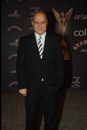 Anupam Kher at Stardust Awards 2015.
