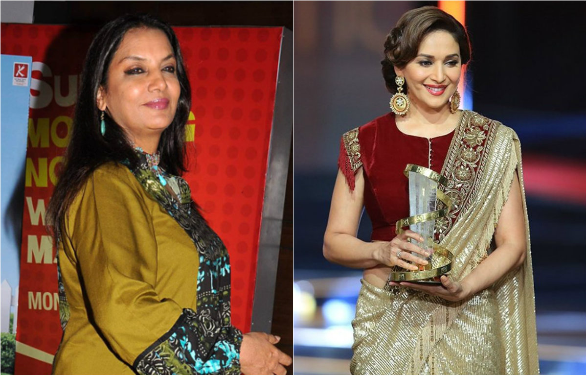 Shabana Azmi, Madhuri Dixit