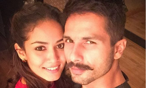 Shahid Kapoor and Mira Rajput