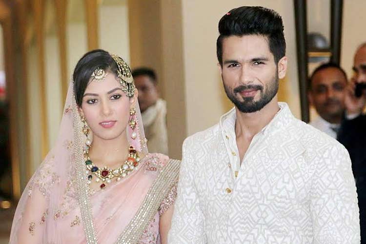 Shahid Kapoor and Mira Rajput