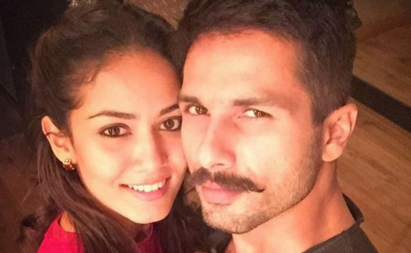 Shahid Kapoor and Mira Rajput