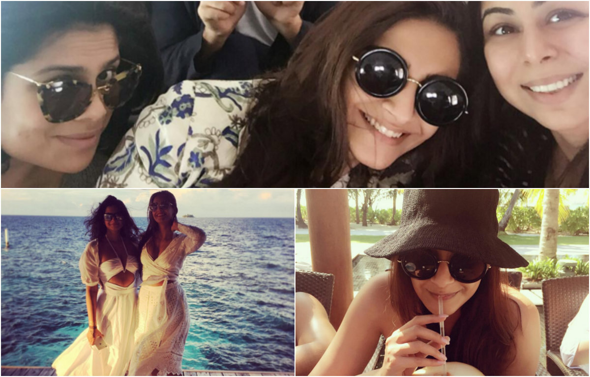 Sonam Kapoor Maldive Diaries