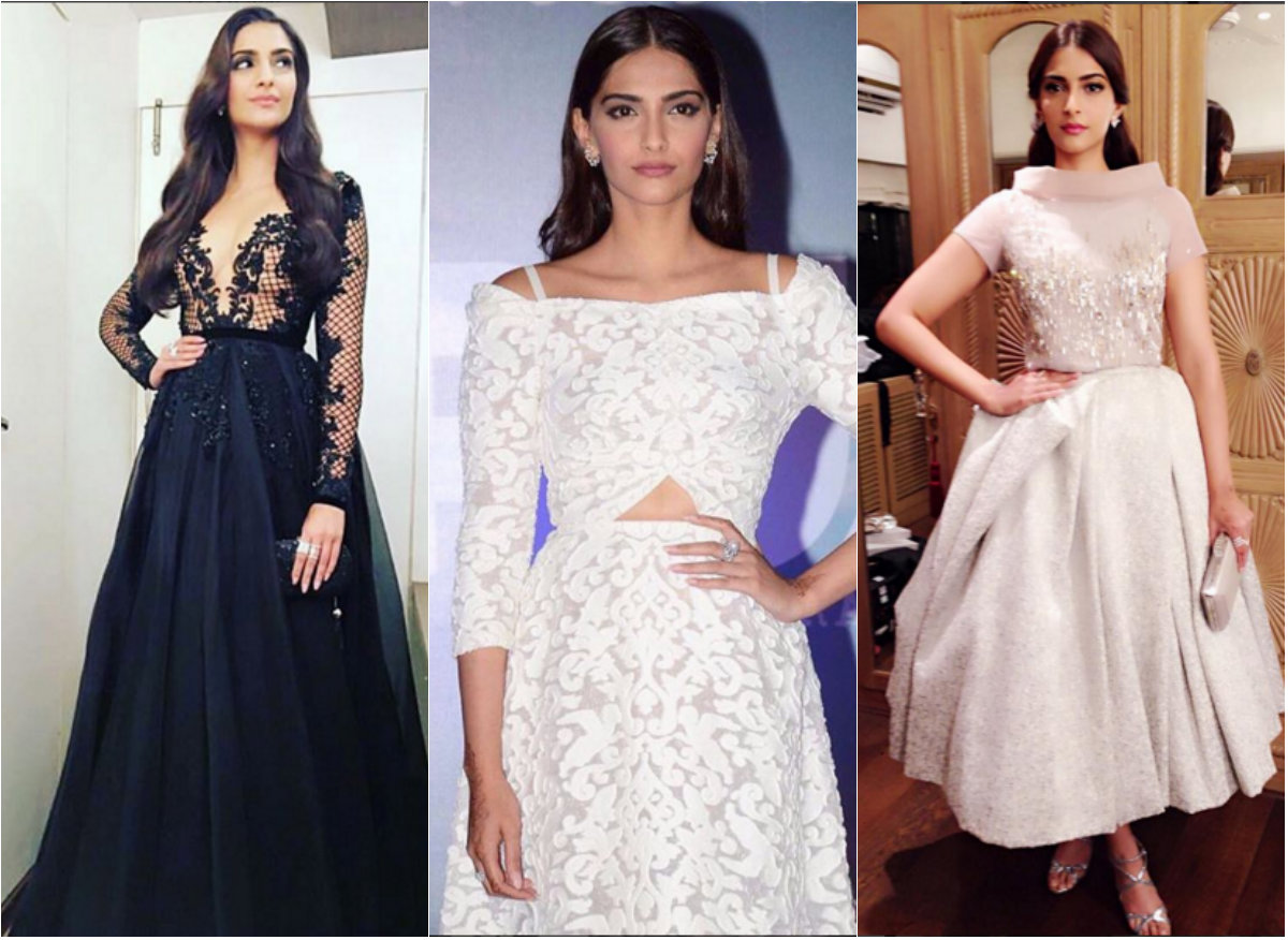 Sonam kapoor gorgeous dresses