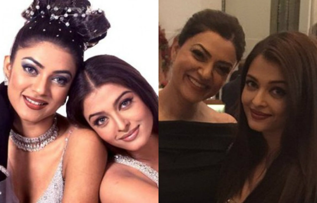 Sushmita Sen tweets a picture with Aishwarya