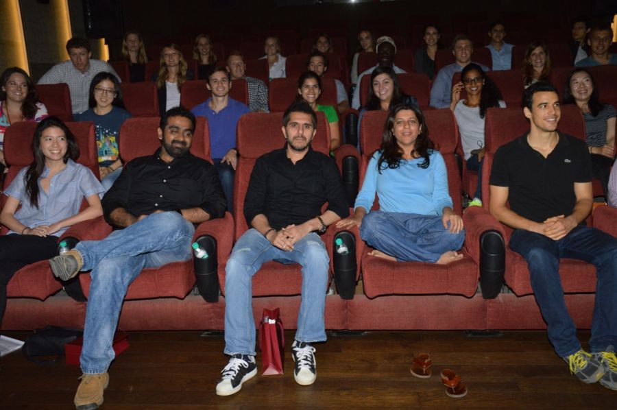 Ritesh Sidhwani and Zoya Akhtar at Stanford!