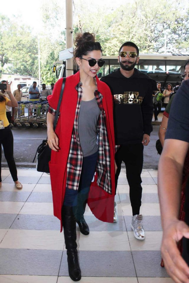 Deepika Padukone at airport