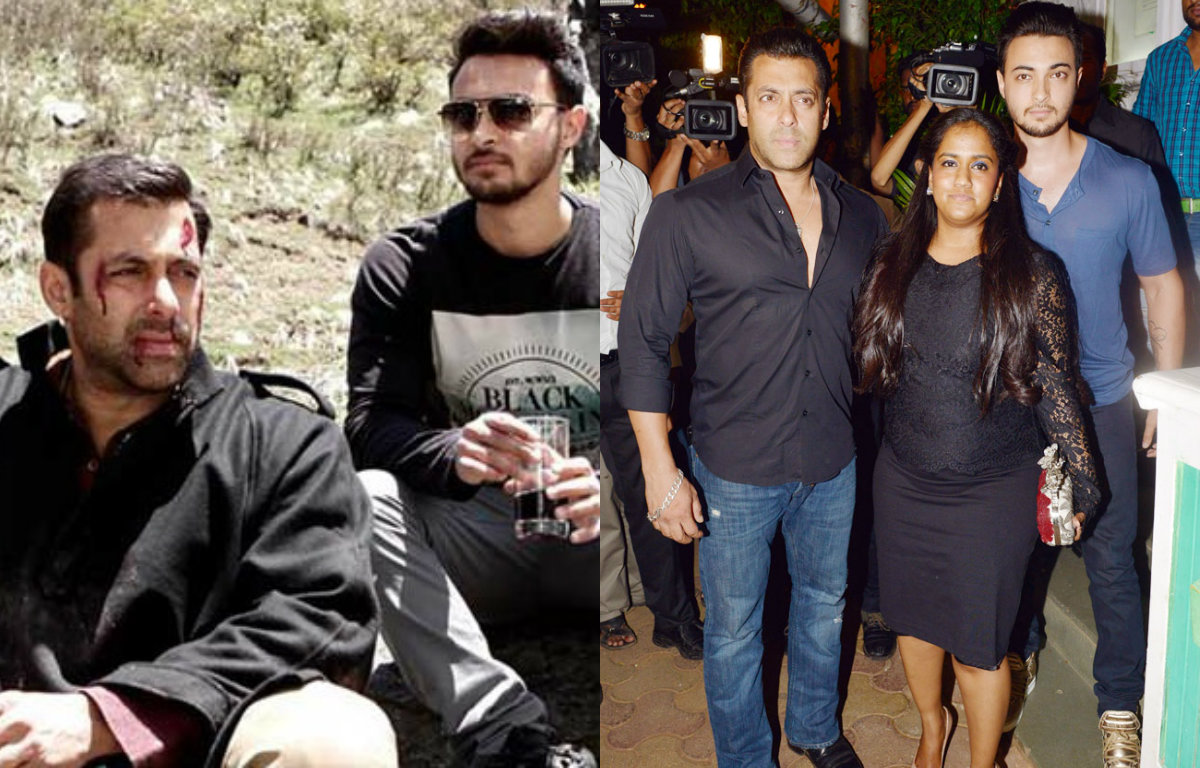 Salman Khan Arpita Khan Aayush Sharma
