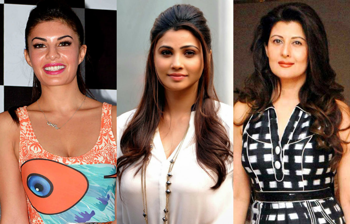Jacqueline Fernandez, Daisy Shah and Sangeet Bijlani