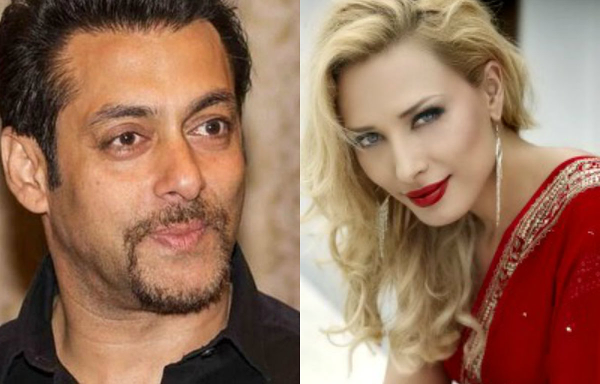 Salman Khan and Lulia Vantur