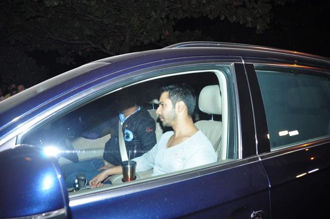 Varun Dhawan at Dilwale success bash