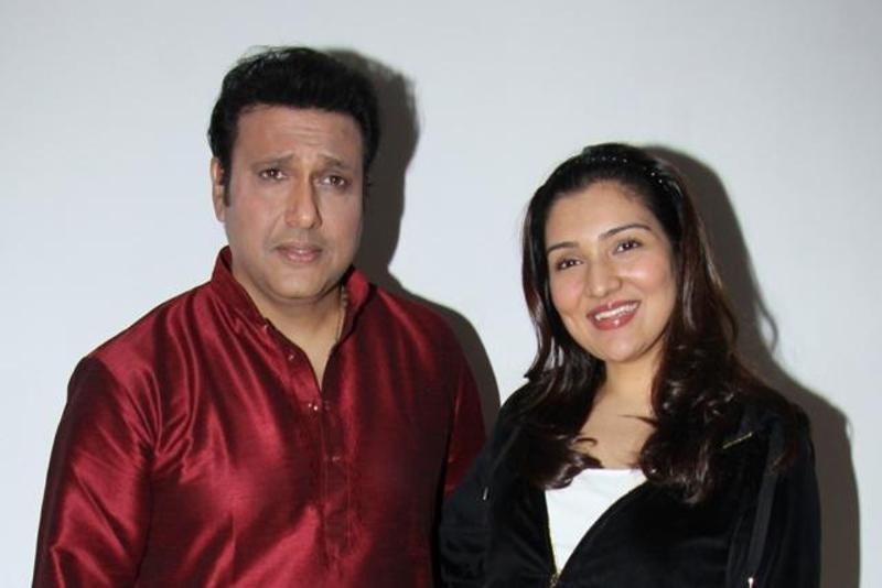 Govinda with daughter