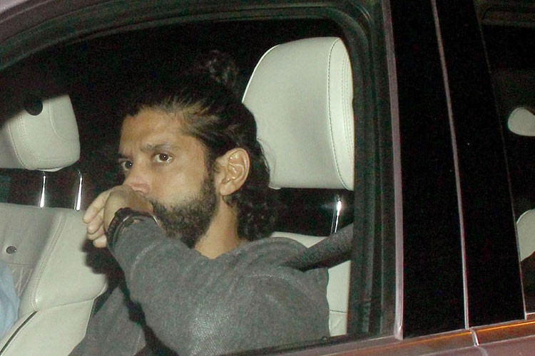 Farhan Akhtar at Dilwale bash
