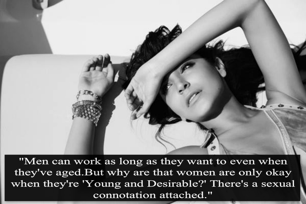 Anushka Sharma's statement on sexism in Bollywood industry.